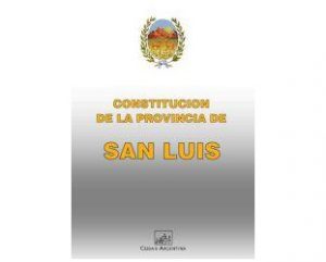 Constitución de la Provincia de San Luis
